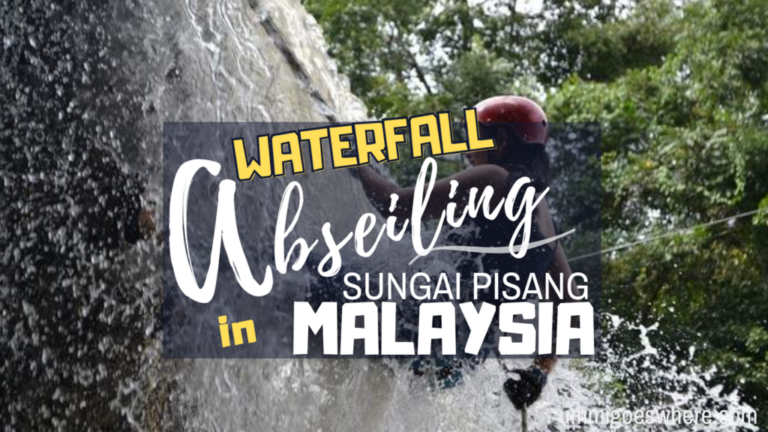 Abseiling at Sungai Pisang | Ummi Around Malaysia