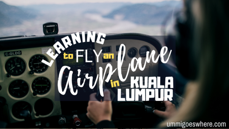 How I Learned to Fly an Airplane in Kuala Lumpur – One Day Pilot Experience