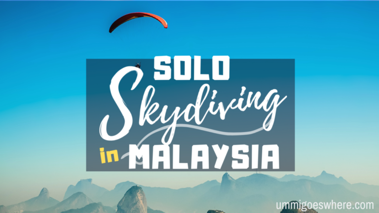 Solo Skydiving in Malaysia – A Beginner-Friendly Adventure in the Blue Skies