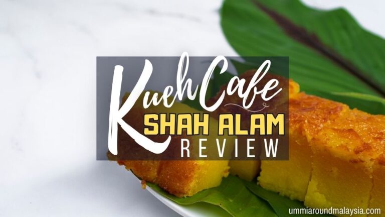 Kueh Café Review: Best Spot for Traditional Desserts & Snacks