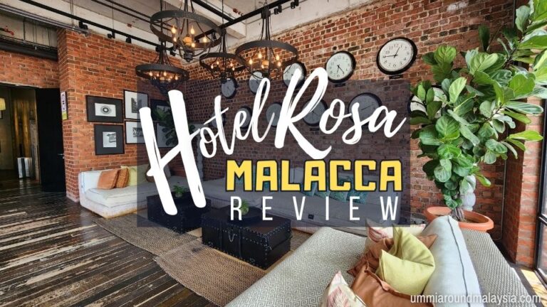 Hotel Rosa Malacca Review: Award-Winning Chic Industrial Boutique Hotel