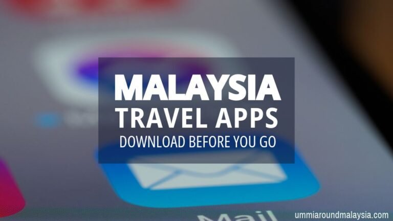 Useful Apps to Help You Travel in Malaysia (Without Losing Your Mind or Your Way)