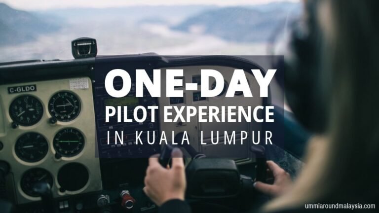 How I Learned to Fly an Airplane in Kuala Lumpur – One Day Pilot Experience