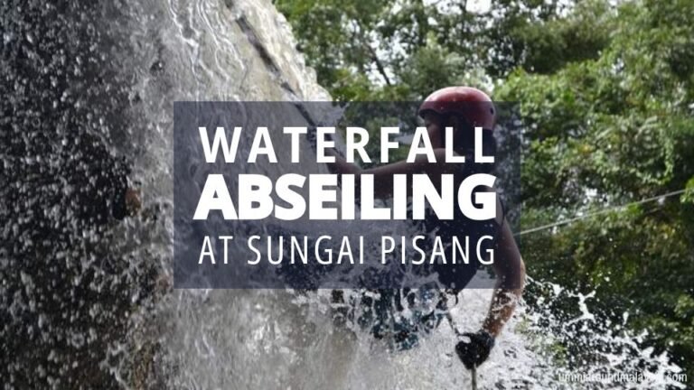 Waterfall Abseiling at Sungai Pisang – Conquering Cascading Heights