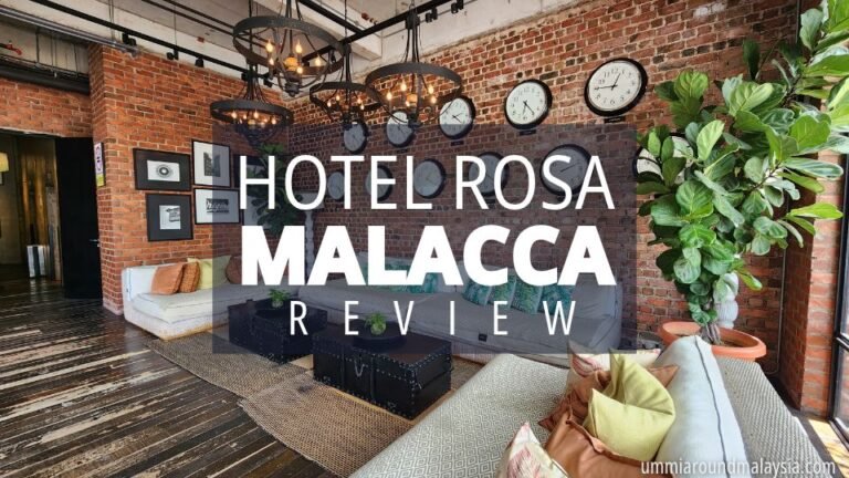 Hotel Rosa Malacca Review: Award-Winning Chic Industrial Boutique Hotel