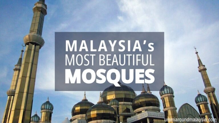 21 Most Beautiful Mosques in Malaysia You Should Visit