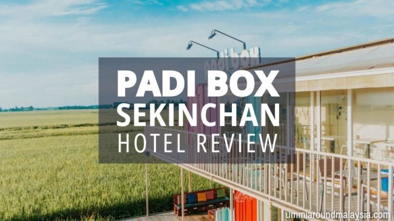Padi Box Sekinchan Review: A Unique Container Hotel in a Rice Field