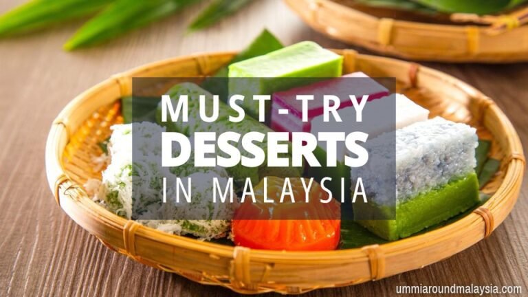 10 Irresistible Malaysian Traditional Desserts to Satisfy Your Sweet Tooth