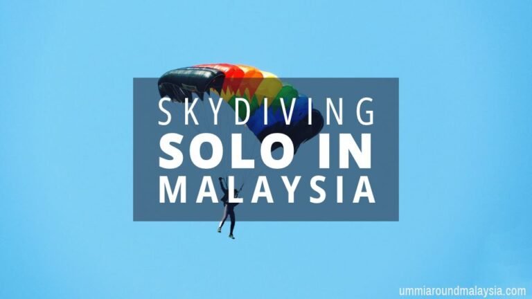 Solo Skydiving in Malaysia as a First Timer